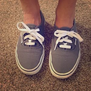 Vans authentic pewter/black